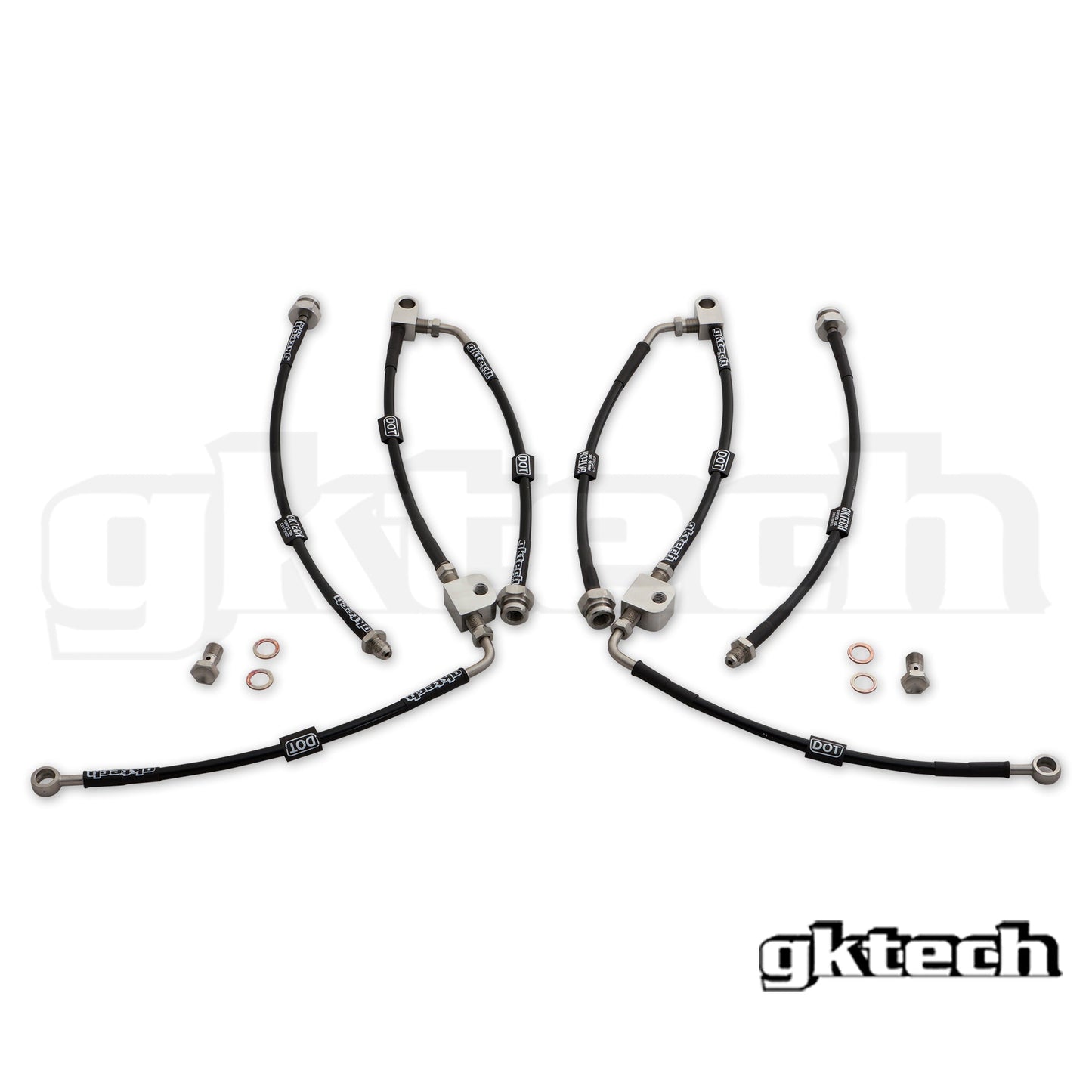 GKTech R32 GTR/GTS4 braided brake lines