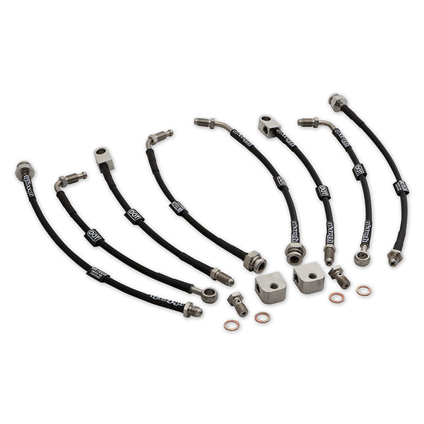 GKTech R32 GTR/GTS4 braided brake lines