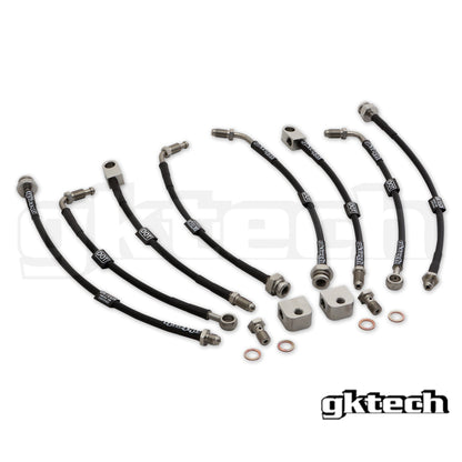 GKTech R32 GTR/GTS4 braided brake lines