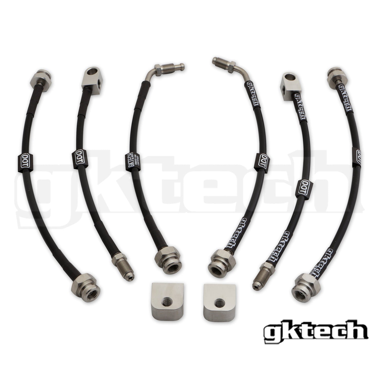 GKTech R32 GTR/GTS4 braided brake lines