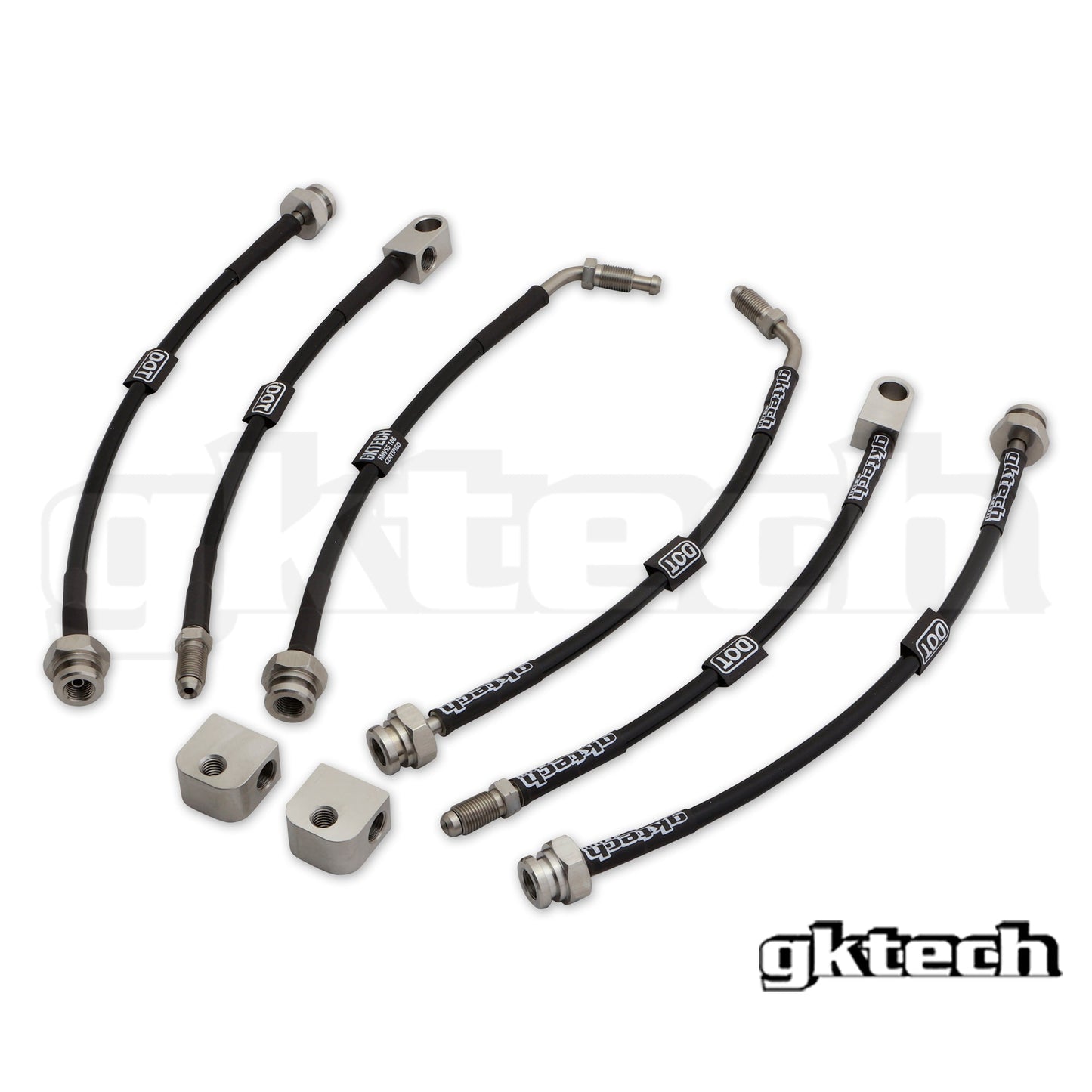 GKTech R32 GTR/GTS4 braided brake lines