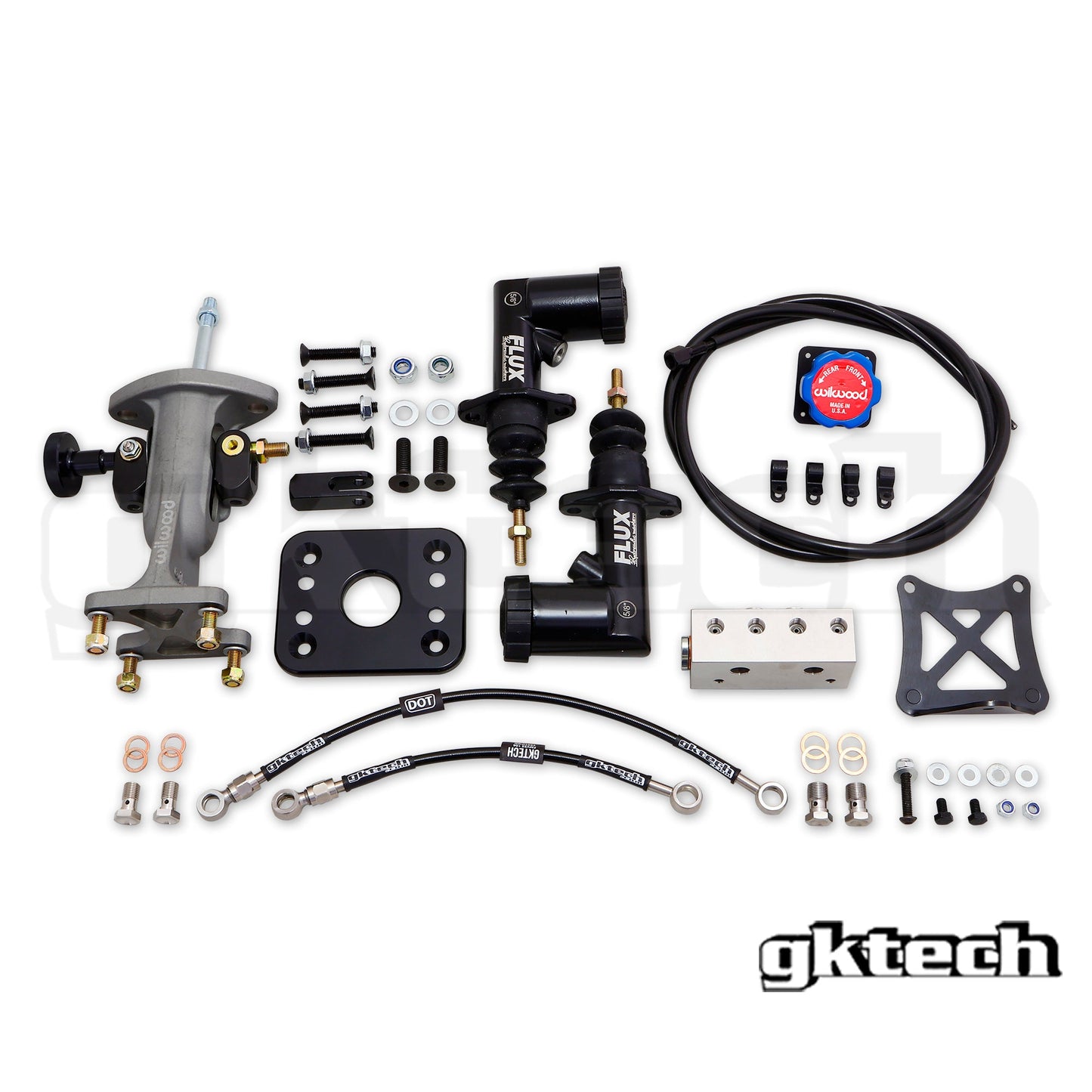 GKTech Z34 370z Bolt on dual brake master cylinder kit