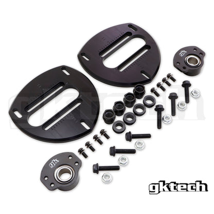 GKTech FR-S / GR86 / BRZ camber and caster adjustable strut tops