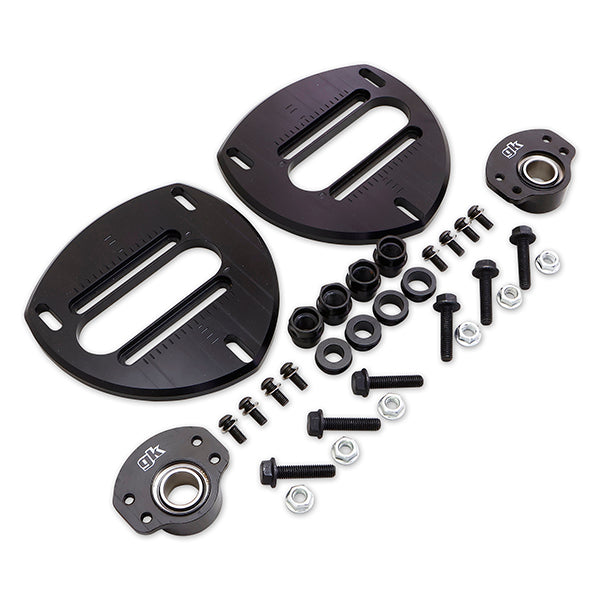 GKTech FR-S / GR86 / BRZ camber and caster adjustable strut tops