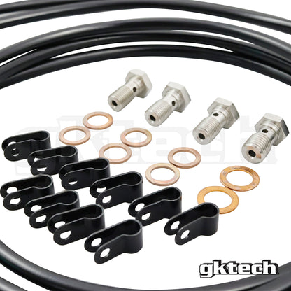 GKTech Lexus IS300 In-Line Hydraulic E-Brake Lines