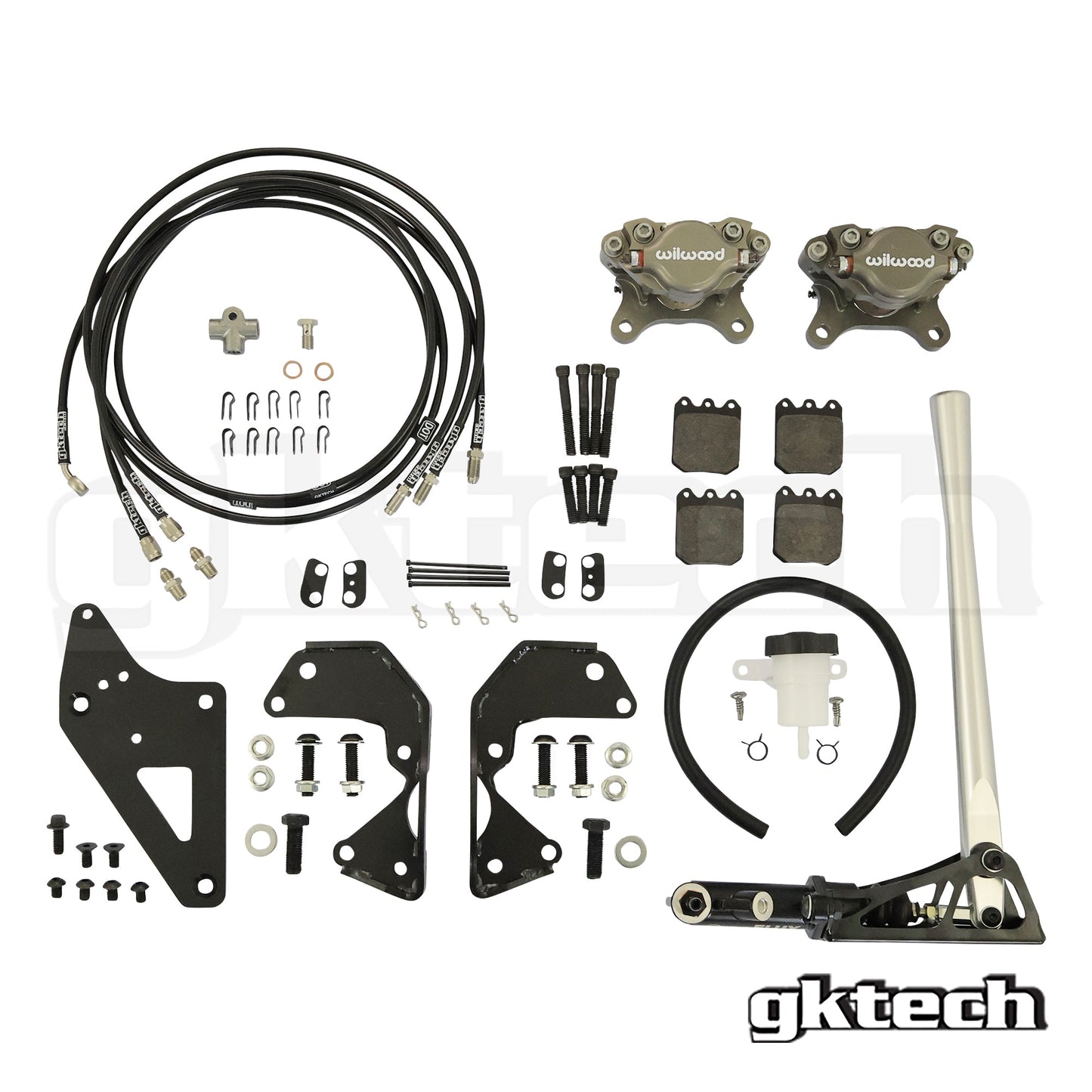 GKTech Lexus IS300 Wilwood Dual Caliper Hydraulic E-Brake Setup - (10% combo discount)