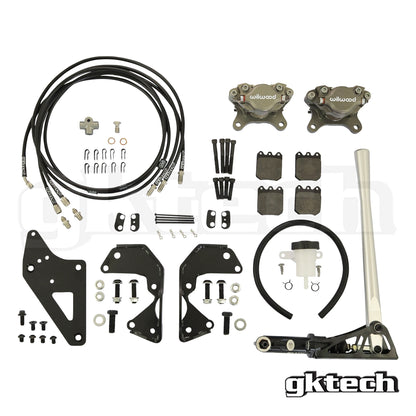 GKTech Lexus IS300 Wilwood Dual Caliper Hydraulic E-Brake Setup - (10% combo discount)