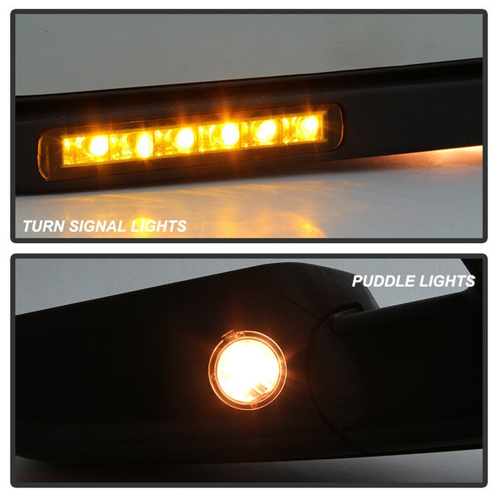 SPYDER Xtune Ford F150 07-14 Power Heated Amber LED Signal OE Mirror Left MIR-03349EH-P-L 9935336