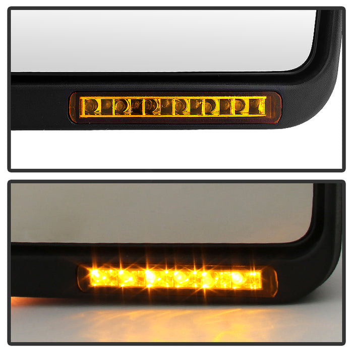 SPYDER Xtune Ford F150 07-14 Power Heated Amber LED Signal OE Mirror Left MIR-03349EH-P-L 9935336