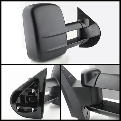 SPYDER Xtune Chevy Silverado 07-12 Manual Extendable Manual Adjust Mirror Right MIR-CSIL07-MA-R 9924989