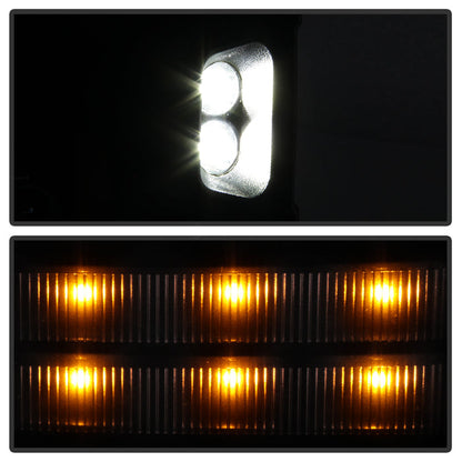 SPYDER xTune Chevy Silverado 07-13 Heated Smoke LED Signal Telescoping Mirrors MIR-CSIL07S-G2-PWH-SM-SET 9936722