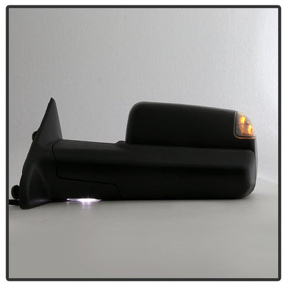 SPYDER Xtune Dodge Ram 1500 09-12 Extendable Heated Adjust Mirror Black HoUSing Left MIR-DRAM09S-PWH-L 9935596