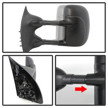 SPYDER Xtune Ford Superduty 02-07 Manual Extendable Manual Adjust Mirror Left MIR-FDSD99S-MA-L 9932410