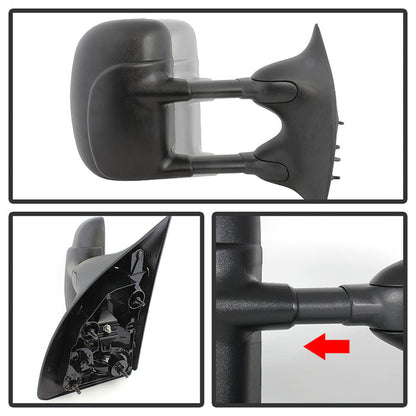 SPYDER Xtune Ford Superduty 02-07 Manual Extendable Manual Adjust Mirror Right MIR-FDSD99S-MA-R 9932427