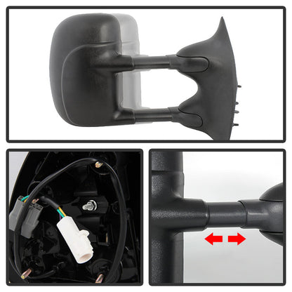SPYDER Xtune Ford Superduty 02-07 Manual Extendable Power Adjust Mirror Right MIR-FDSD99S-PW-R 9932847