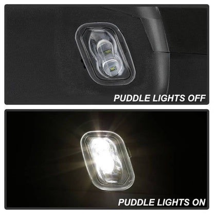 SPYDER xTune 04-14 Ford F-150 Heated LED Telescoping Mirrors - Smoke (Pair) (MIR-FF15009S-G4-PWH-SM-SET) 9943089