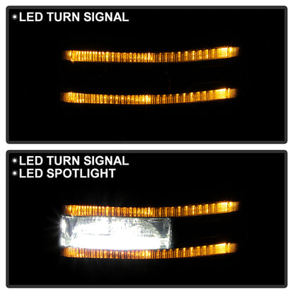SPYDER xTune 15-17 Ford F-150 Heated LED Telescoping Pwr Mirrors - Smk (Pair) (MIR-FF15015S-G4-PWH-SM-SET) 9943065