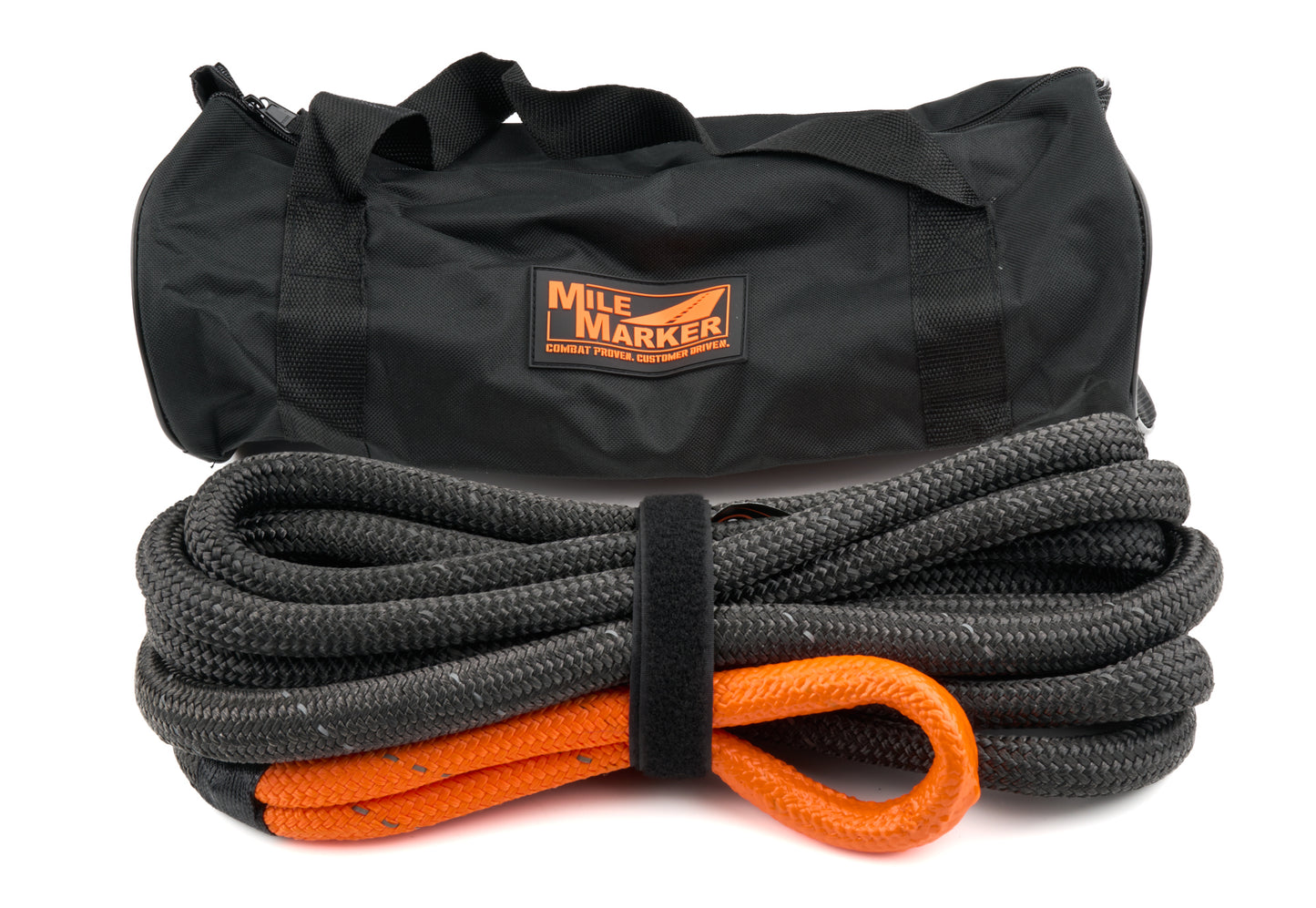 MILE MARKER 5/8in x 20ft Kinetic Rope Kit Towing Equipment Tie-Down Straps and Components main image