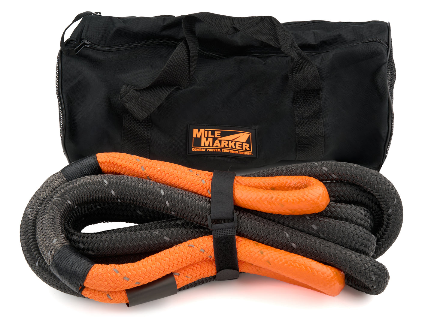 MILE MARKER 7/8in x 20ft Kinetic Rope Kit Towing Equipment Tie-Down Straps and Components main image