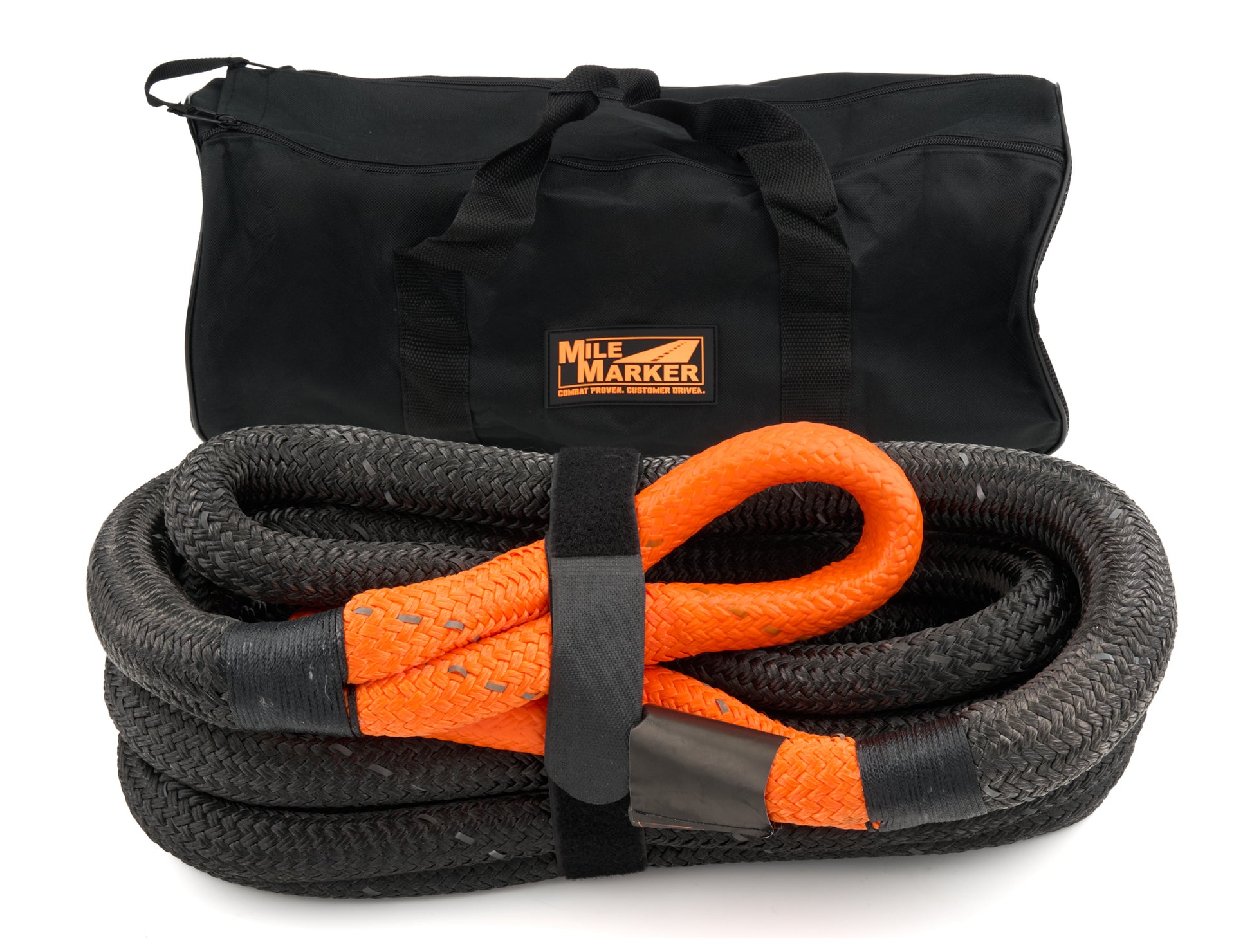 MILE MARKER 1in x 30ft Kinetic Rope Kit Towing Equipment Tie-Down Straps and Components main image