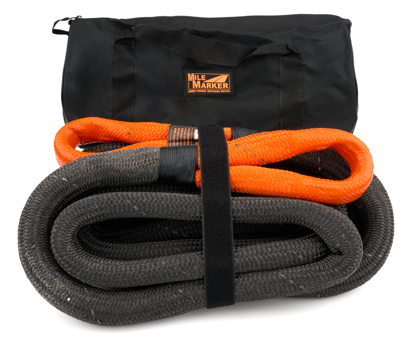 MILE MARKER 1.25in x 30ft Kinetic Rope Kit Towing Equipment Tie-Down Straps and Components main image