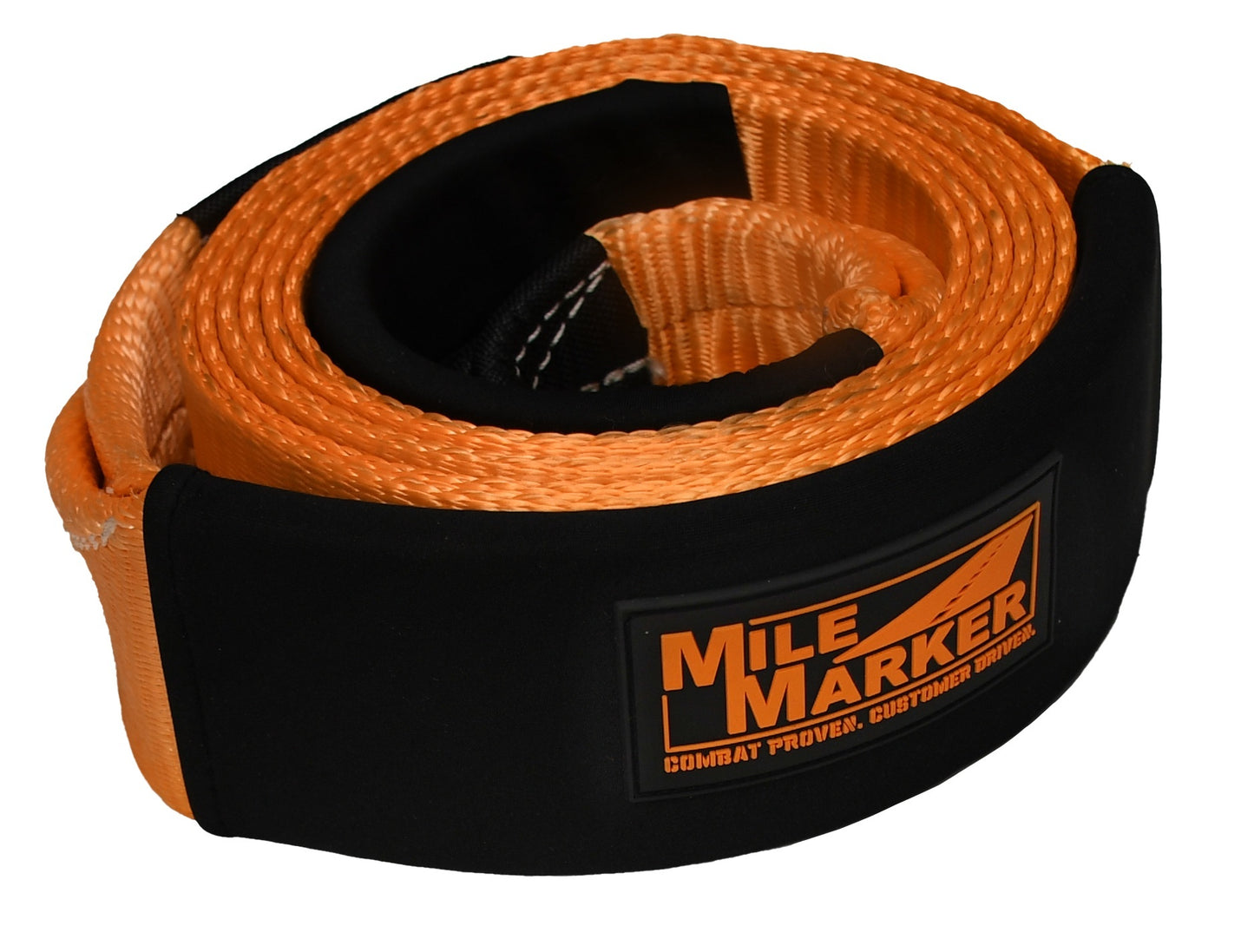 MILE MARKER 3in x 15ft Tow Strap 30000lbs Towing Equipment Tie-Down Straps and Components main image
