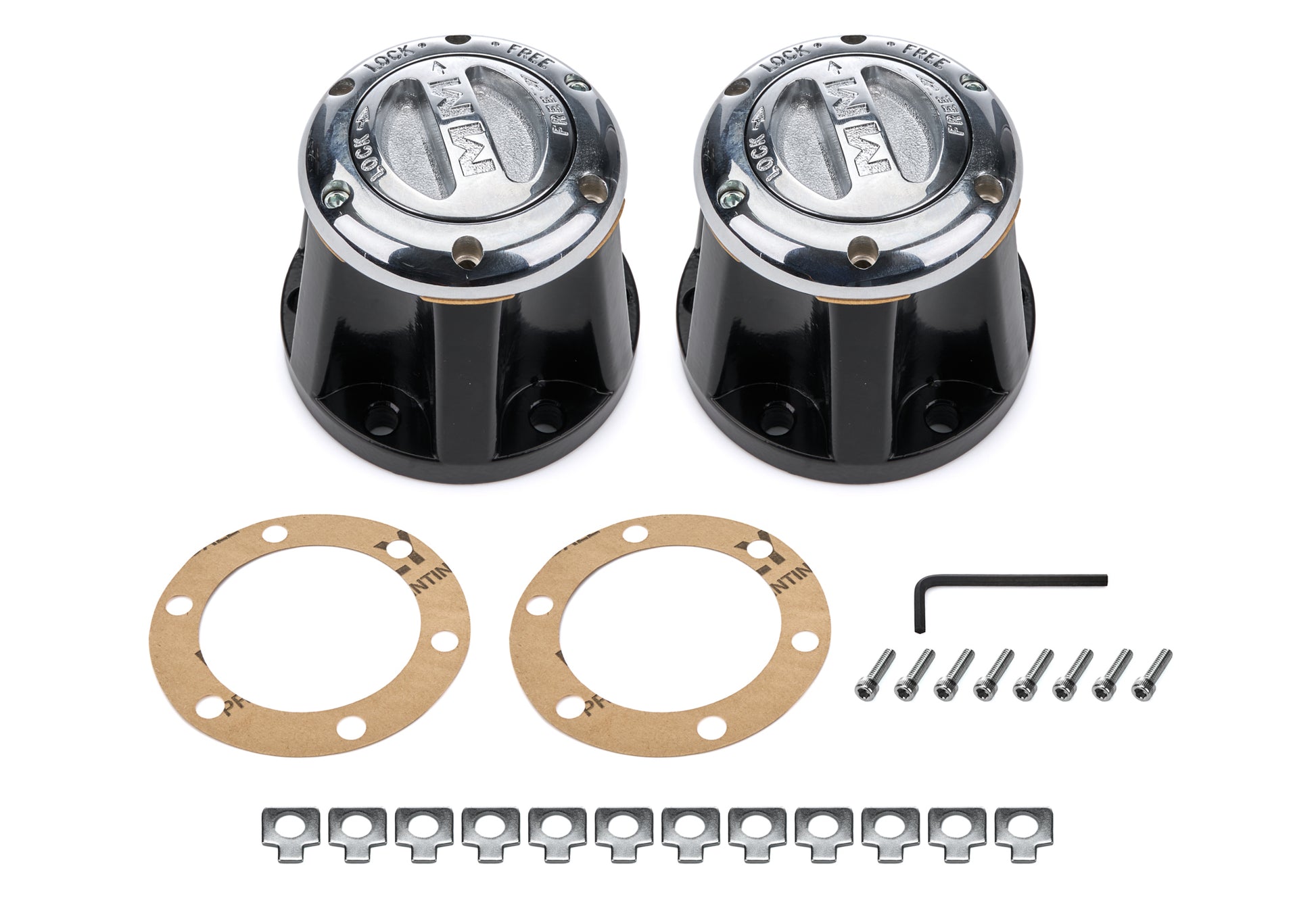 MILE MARKER Jeep Hubs 6 Bolt  27 Spline Set of 2 Drivetrain 4x4 Driveline Components main image