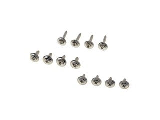Dorman HELP Chrome Trim Screw Assortment for Door Interior Panel 02404