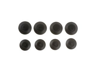 Dorman HELP Universal Black Plastic Plug Button Assortment 1/2 and 3/8 Inch 02411