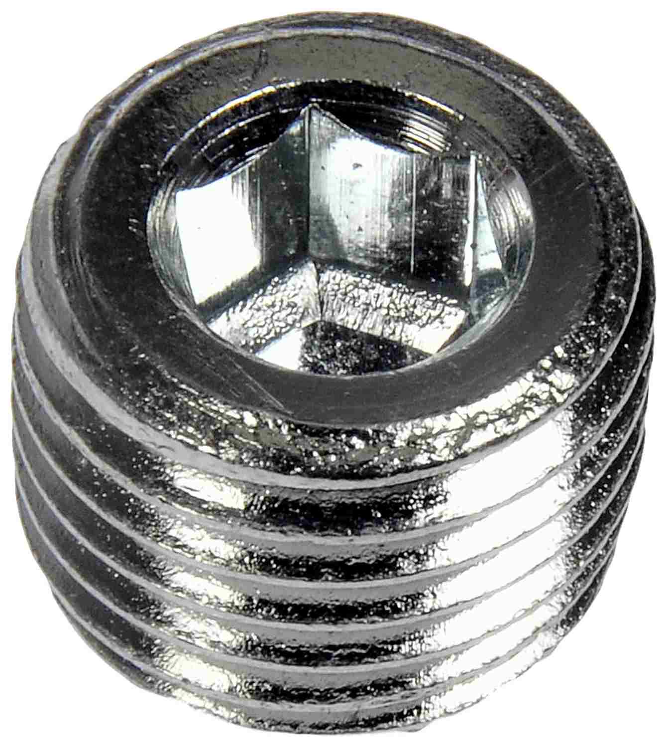 Dorman Autograde Engine Oil Pump Drain Plug 1/4-18 NPT for Ford and General Motors 02471