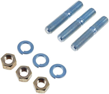 Dorman HELP Exhaust Flange Stud and Nut Kit 3/8-24 x 2 In for 1978-1983 Chrysler Dodge Plymouth 03103