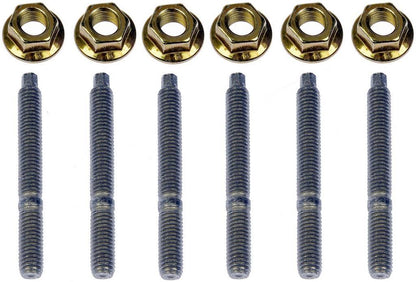 Dorman - HELP Exhaust Manifold Hardware Kit with 6 Studs and 6 Nuts for Ford 2008-1999 Mercury 2007-2004 03419B