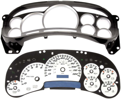 Dorman Instrument Cluster Upgrade Kit with Satin Lens for 2005-2006 Cadillac, 2007-2008 Chevrolet, 2007-2008 GMC 10-0001B