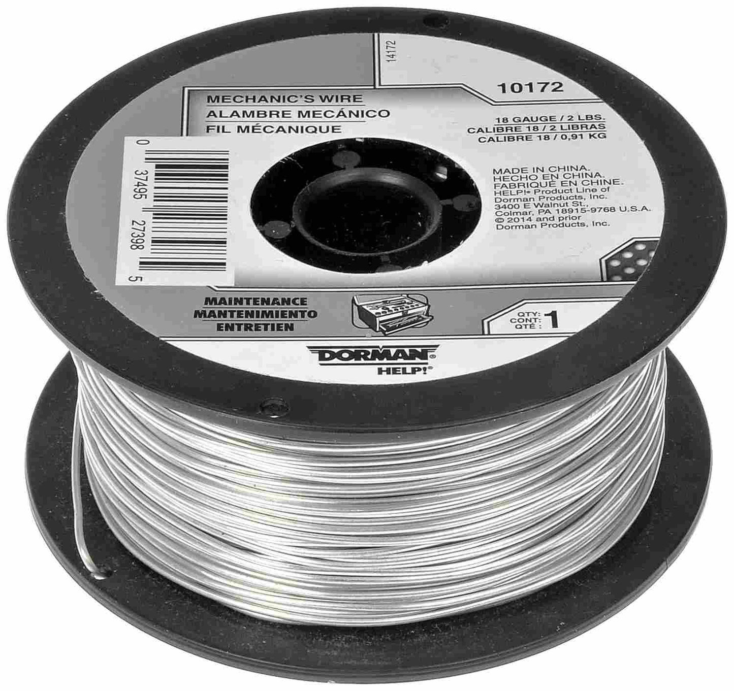 Dorman - Help Mechanics Wire 18 Gauge 2 Pound Spool with Trustworthy Quality