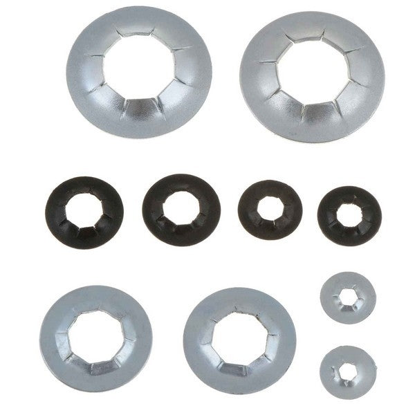 Dorman HELP Push Nut Assortment with 10 Pieces for Automotive Commercial and Household Applications 13441