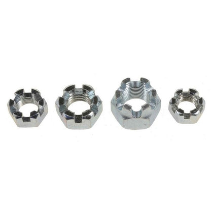 Dorman HELP Castellated Hex Nut Assortment 4 Piece Set for Automotive Repair 13559