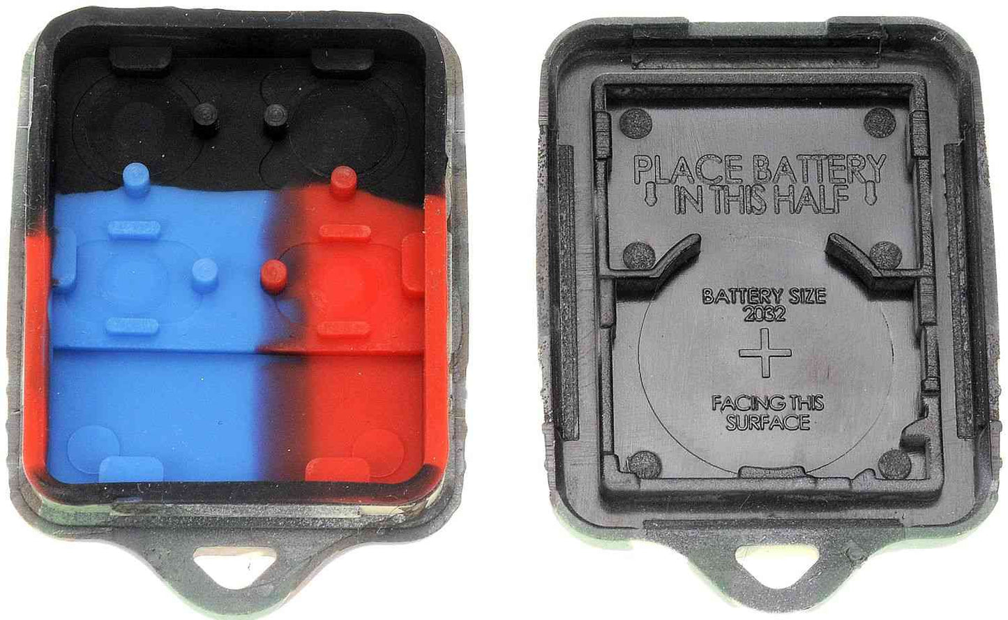 Dorman - HELP Keyless Entry Transmitter Cover for 2016-1995 Ford, 2012-1995 Lincoln, 2011-1995 Mercury 13607GNC
