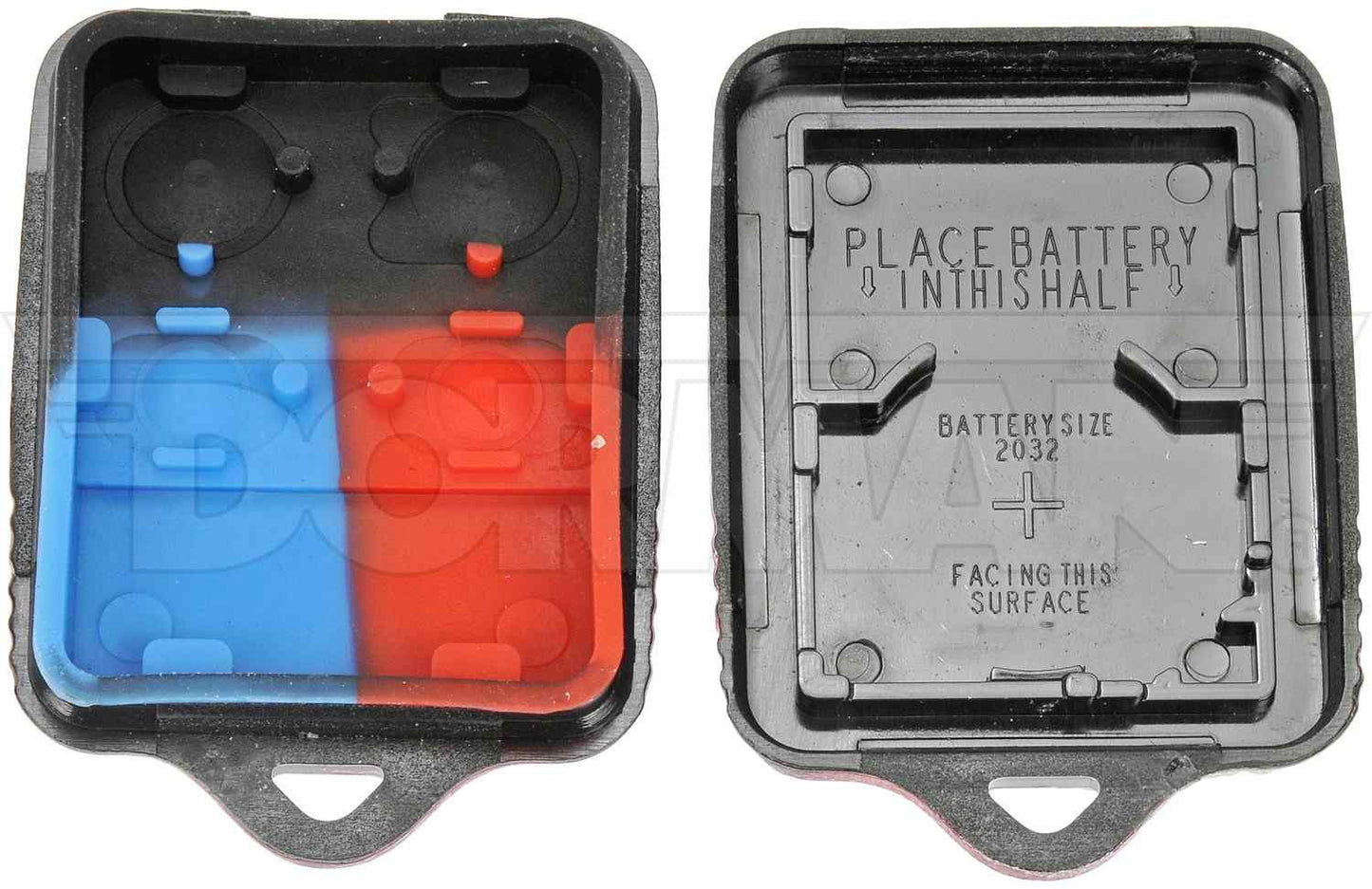 Dorman - Help Keyless Entry Transmitter Cover with American Flag for 1995-2016 Ford, 1995-2012 Lincoln, 1995-2011 Mercury 13607US