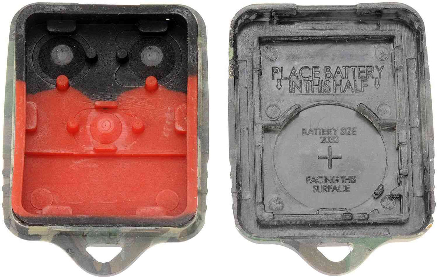 Dorman - HELP Keyless Entry Transmitter Cover for Ford 2018-98, Lincoln 2008-06, Mazda 2011-08, Mercury 2007-04