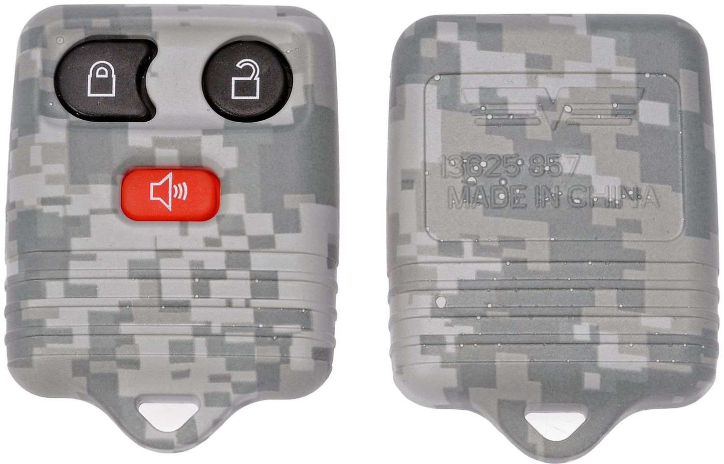 Dorman HELP Keyless Remote Case for 1998-2018 Ford 1998-2008 Lincoln 2008-2011 Mazda 1998-2007 Mercury 13625GYC