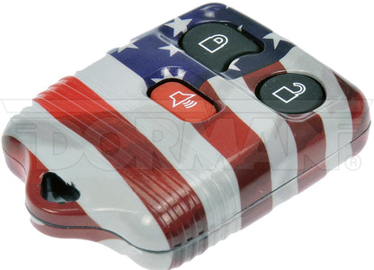 Dorman Keyless Entry Transmitter Cover American Flag Design for 2002‑2018 Ford, Lincoln, Mazda, Mercury 13625US