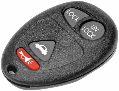 Dorman Keyless Entry Transmitter Cover with Custom Look for 2005 Buick Century 2004 Buick Regal 2002 Oldsmobile Intrigue 2003 Pontiac Grand Prix 13639