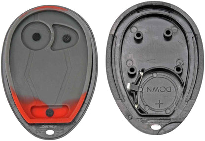 Dorman - HELP Keyless Entry Transmitter Cover with Custom Look for 2010-06 Hummer, 2004-01 Oldsmobile, 2005-01 Pontiac, 2012 Chevrolet, 2012 GMC 13643