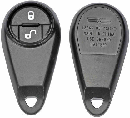 Dorman-HELP Keyless Entry Transmitter Cover Repair Kit for 2006-07 Subaru Baja Forester Impreza 13666