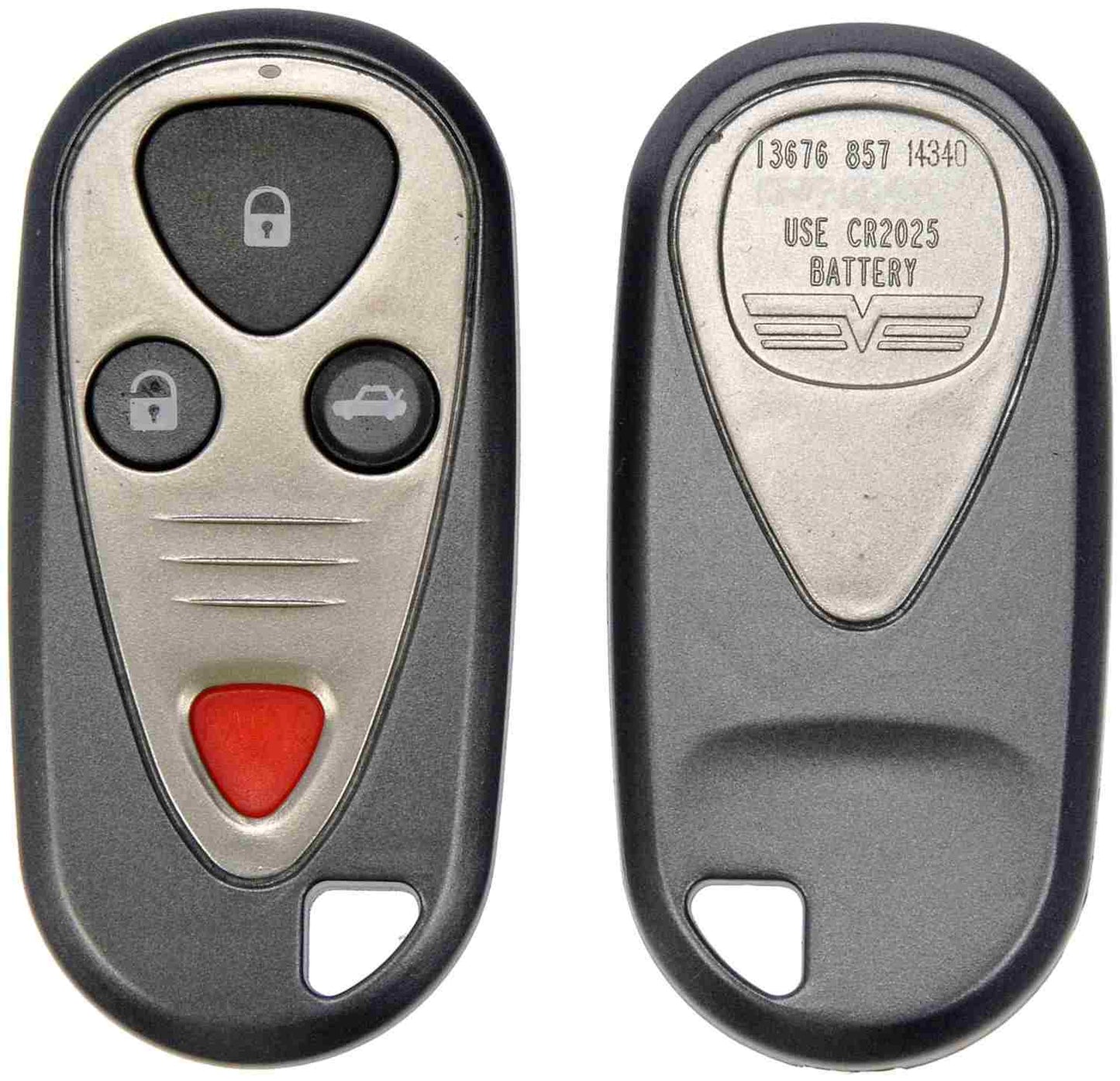 Dorman - HELP Keyless Entry Transmitter Cover Repair Kit for 2003-02 Acura CL 2004-02 Acura RL 2006-02 Acura TL 2008-06 Acura TSX 13676