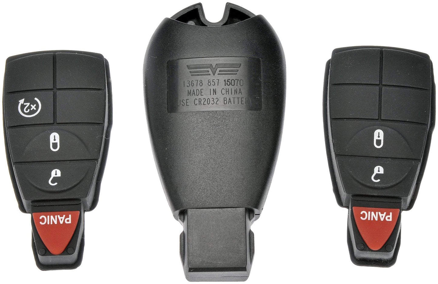 Dorman Keyless Entry Transmitter Cover Remote Case for 2010-2015 Chrysler, Dodge, Ram Part 13678