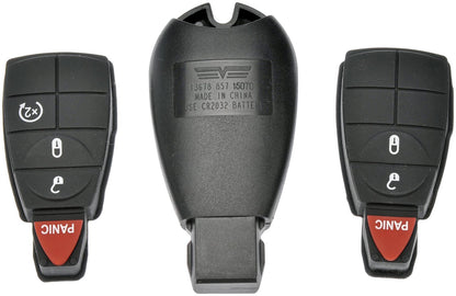 Dorman Keyless Entry Transmitter Cover Remote Case for 2010-2015 Chrysler, Dodge, Ram Part 13678