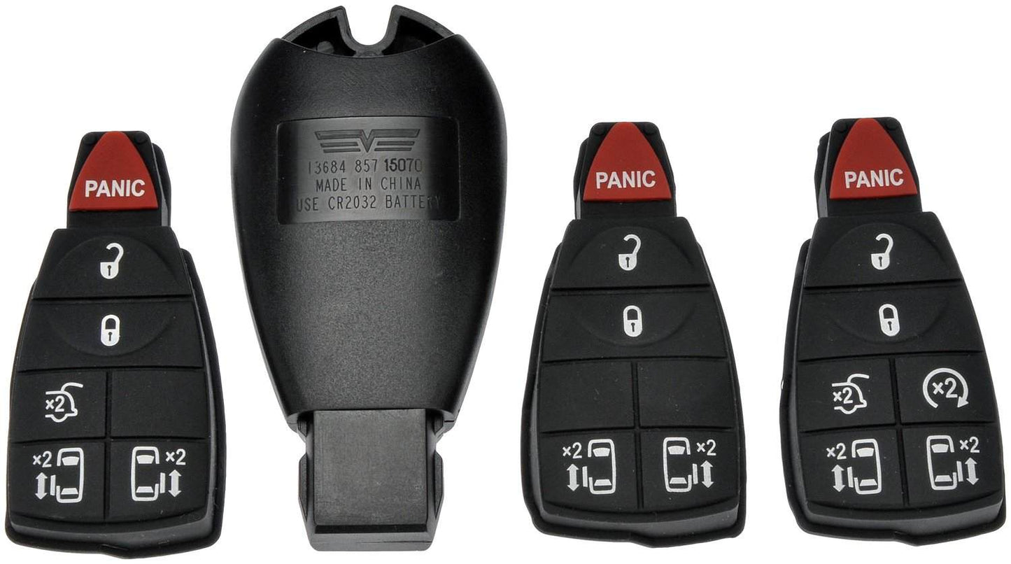 Dorman - HELP Keyless Entry Transmitter Cover for 2015-14 Chrysler Town & Country 2015-13 Dodge Grand Caravan 13684