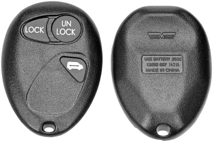 Dorman HELP Keyless Entry Transmitter Cover for 2001-2005 Chevrolet Venture Oldsmobile Silhouette Pontiac Montana 13692