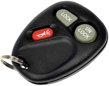 Dorman HELP Keyless Entry Remote 3 Button with DIY Programming for 2001-2004 Chevrolet GMC 2002 Cadillac 13739